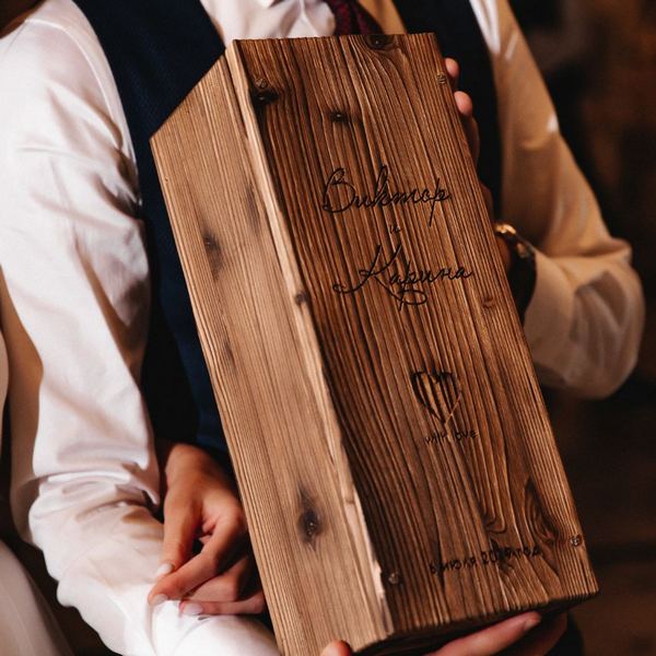 Деревянный ящик для винной церемонии